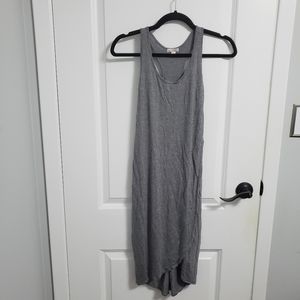 GAP Grey Sleeveless Tulip Dress